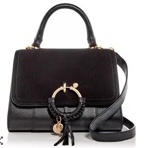 SEE BY CHLOE Joan Ladylike leather top handle shoulder bag